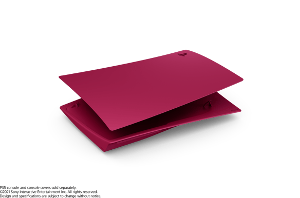 Sony Playstation 5 Cover Cosmic Red
