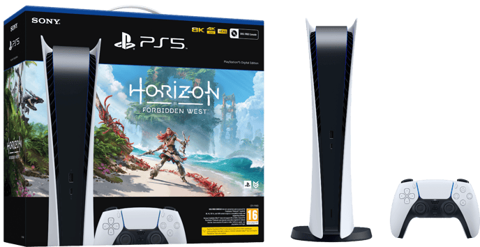 Sony Playstation 5 Digital Edition: Horizon Forbidden West Bundle