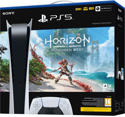 Sony Playstation 5 Digital Edition: Horizon Forbidden West Bundle