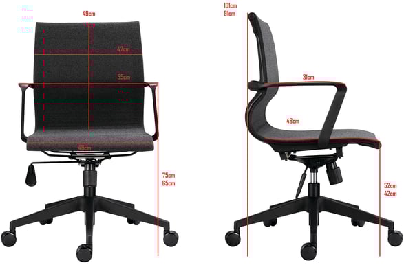 ZEN Office Chair 100  Fabric