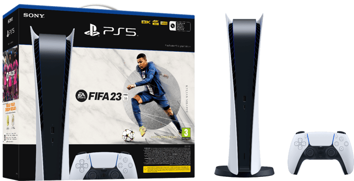 Sony Playstation 5 Digital Edition: FIFA 23 Bundle