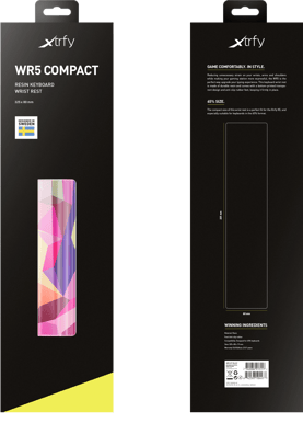 Xtrfy WR5 Compact Wrist rest Rosa