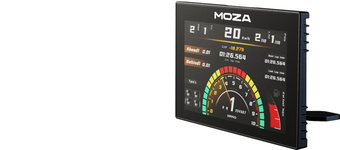 Moza CM - Racing Meter for R9 DD base