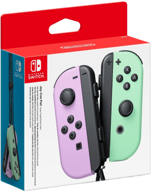 Nintendo Joy-Con Controllers Pair Pastell Lila/Grön