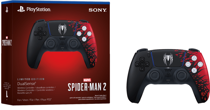Sony Playstation 5 DualSense Spider-Man 2 LE