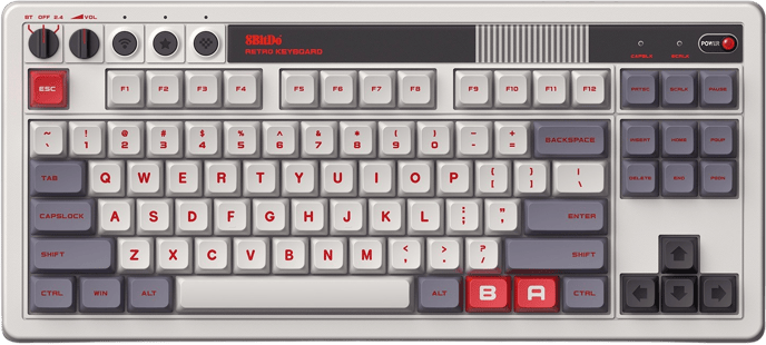 8BitDo Mechanical Keyboard N Edition ANSI