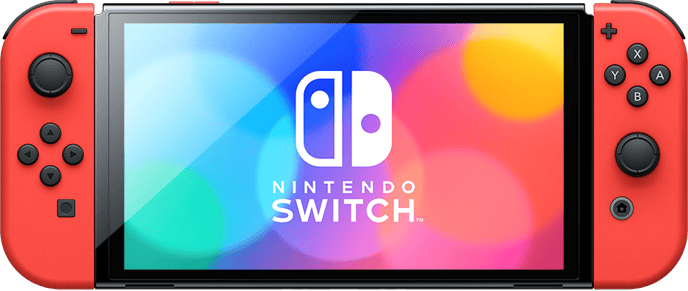 Nintendo Switch Konsol OLED - Mario Red