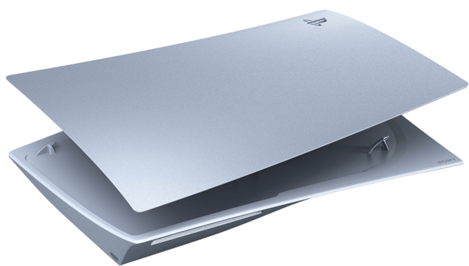 Sony Playstation 5 Cover Sterling Silver