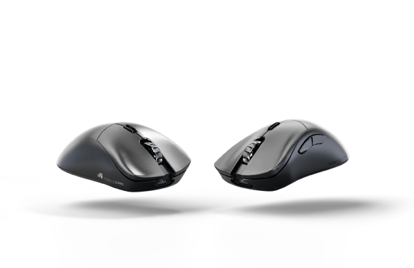 Glorious Model D 2 Pro Wireless 4K/8K Polling - Svart