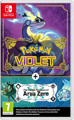Pokémon Violet + The Hidden Treasure of Area Zero - Switch
