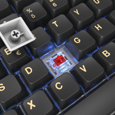 Montech MKey Fullsize Darkness Black/Red Gateron G Pro 2.0 Red