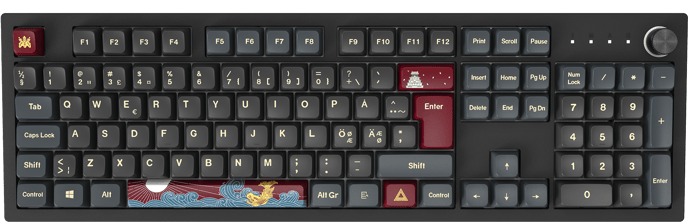 Montech MKey Fullsize Darkness Black/Red Gateron G Pro 2.0 Brown