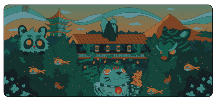 Mighty Setup - Fantasy Forest Green