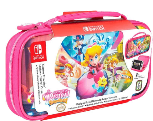 Nintendo Switch Deluxe Travel Case Peach