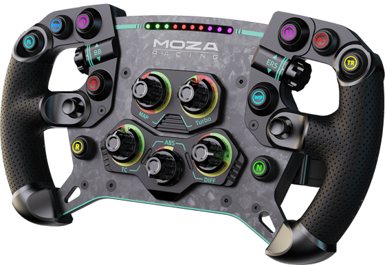 Moza - GS V2P GT Wheel - MicrofiberLeather