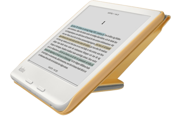 Kobo Libra Colour SleepCover Gul
