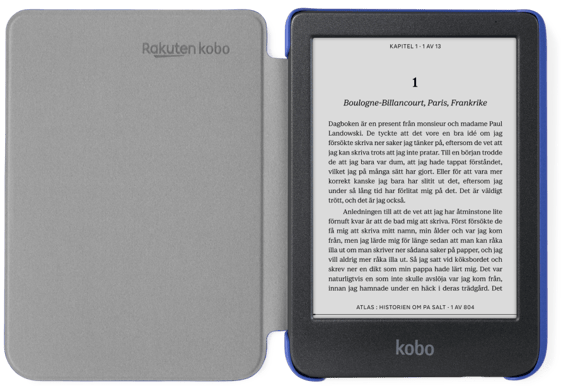 Kobo Clara Colour/BW Basic SleepCover Blå