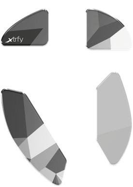 Xtrfy M4 Glass skates Vit