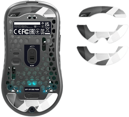 Xtrfy M42 Glass skates Vit