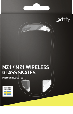 Xtrfy MZ1 Glass skates Vit