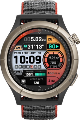 Amazfit Cheetah Pro Run Track Black