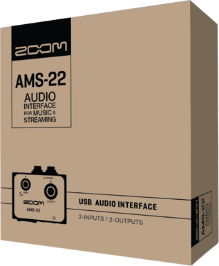 Zoom AMS-22 ljudgränssnitt