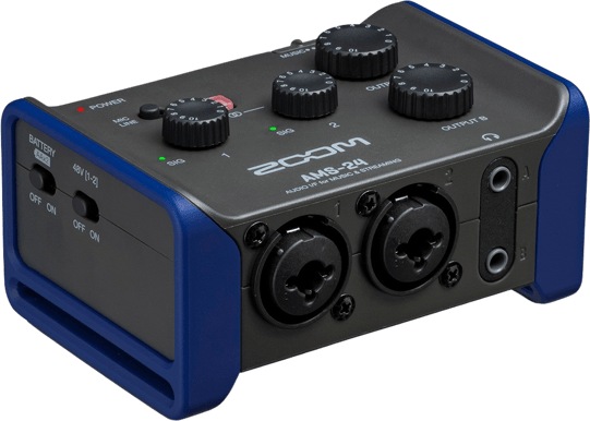 Zoom AMS-24 ljudgränssnitt