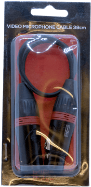 Pulse Mikrofonkabel 38cm XLR/XLR