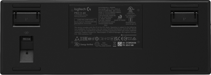 Logitech G Pro X 60 Lightspeed - Tactile Svart - Julkalender (20st)