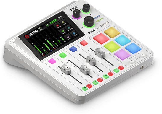 RØDECaster DUO Vit
