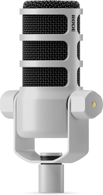 RØDE Mikrofon PodMic Vit XLR