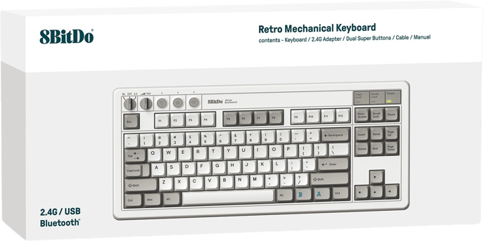 8BitDo Mechanical Keyboard M Edition ANSI