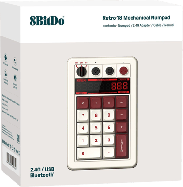8Bitdo Mechanical Numpad Fami Edition