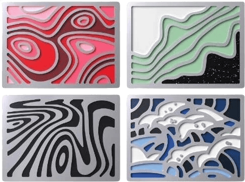 HyperX Abstract Series Magnetic Badge