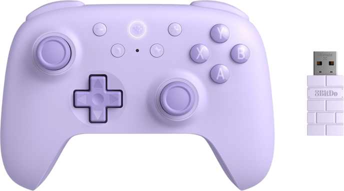 8bitdo Ultimate 2C Trådlös Lila