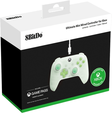 8bitdo Ultimate Mini XBOX Trådad Grön
