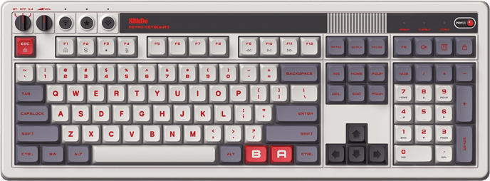 8BitDo 108 Mechanical Keyboard N Edition ANSI