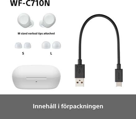 Sony WF-C710N True Wireless Vit
