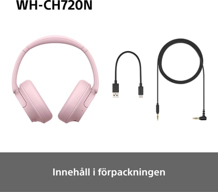 Sony WH-CH720N Rosa
