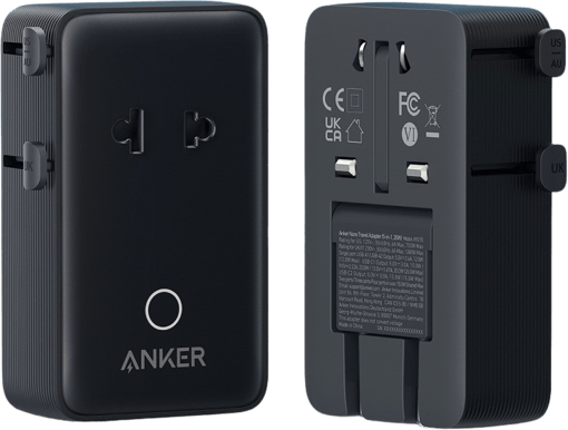 Anker Nano Reseadapter Svart