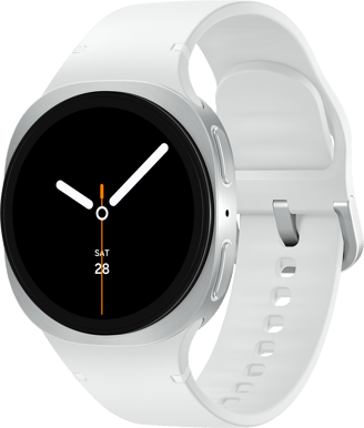 Samsung Galaxy Watch8 (40mm) BT Silver/vit