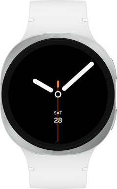 Samsung Galaxy Watch8 (44mm) BT Silver/vit