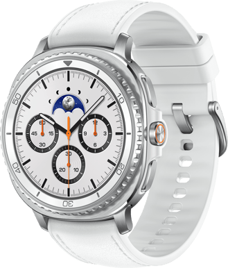 Samsung Galaxy Watch8 Classic (46mm) BT Vit/silver