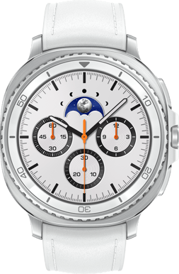 Samsung Galaxy Watch8 Classic (46mm) BT Vit/silver