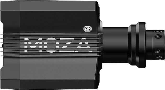 Moza - R12 V2 Direct Drive Wheel Base Black