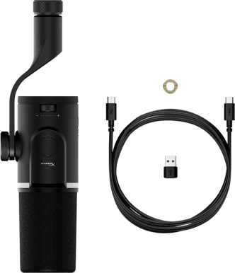 HyperX FlipCast XLR/USB Dynamisk Mikrofon
