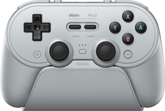 8Bitdo Pro 3 Bluetooth Gamepad Gray