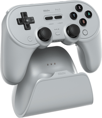 8Bitdo Pro 3 Bluetooth Gamepad Gray