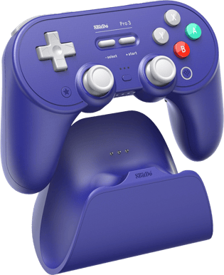 8Bitdo Pro 3 Bluetooth Gamepad Lila