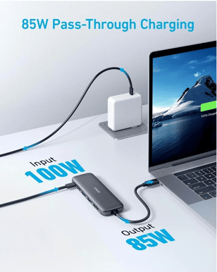 Anker 332 USB-C Hub 5-in-1 Black